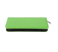 Toyvian Porte-ciseaux Paquet à Main de Coiffeur en Pu Vert, Capacité 2 Ciseaux, Pochette de Rangement pour Ciseaux et Peigne, Anti-accidents, pour Familles et Professionnels de Beauté