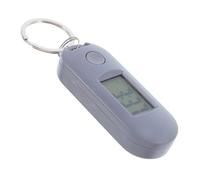 Toyvian Porte-Clés Montre Numérique en Plastique Silencieuse Montre à Suspendre Examens Présents Compact et Accessoire Pratique pour Scolaires