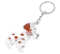 Toyvian Porte-clés Souvenir Transparent pour Poils Animaux Boîte Commémorative pour Collection de Poils de Chien Accessoire de Pendentif Décoratif Sentimental pour Propriétaires Animaux