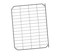 Toyvian Porte de Cage Métal pour Animaux de Compagnie, Grille Métallique Robuste, Dimensions 35x45 Cm, Panneau de Porte Plein Air pour Chenil Intérieur, Accessoires Polyvalents pour Chats