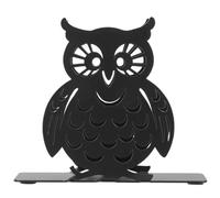 Toyvian Porte-serviettes Fer Forgé Noir Motif Chouette Porte-serviettes Décoratif Vertical pour Table de Restaurant et Hôtel Support Pratique pour Serviettes et Mouchoirs Dimensions