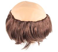 Toyvian Postiche Légère et Confortable Marron Chauve en Latex de Moine Halloween Accessoire Original pour Cosplay Adulte pour Fête et Déguisement