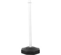 Toyvian Poteau de délimitation de la Circulation, Barrière de sécurité routière, Cône de sécurité, Colonne d'avertissement, Plastique Noir, Base remplissable à l'eau, pour Maintenance