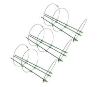 Toyvian Poteau De Support Réglable pour Plantes Grimpantes 3 Pièces pour Tomates Et Poivrons