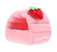 Toyvian pour Hamster et Petit Rongeur Lit Chaud Coton Polaire Maison Confortable pour Lapin et Autres Petits Animaux pour Cage Hiver