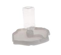 Toyvian pour Reptile Mangeoire pour Tortue et Lézard Bol en Abs Robuste Abreuvoir Automatique 1 Pièce Couleur Lumineuse Usage pour Petits Animaux