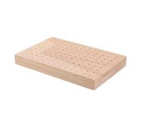 Toyvian Présentoir à Brochettes En Bois 30 Trous Pour Cake Pops, Sucettes Et Amuse-gueules, Support Compact Rotatif Pour Stands De Snacks, Marché Et Traiteur, Support Polyvalent Pour Apéritifs