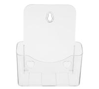 Toyvian Présentoir à Cartes en Acrylique Transparent, Support Mural Simple Design pour Rangement Bureau, Employés de Bureau, Gain de Place Assuré Plusieurs Styles