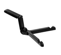 Toyvian Présentoir Vinyle Réglable et Pliable Plastique pour Disques Support de Bureau Compact pour Rangement et Exposition de Disques Vinyle Noir