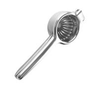 Toyvian Presse-agrumes manuel en acier inoxydable taille presse-fruits pour citrons limes et kiwis usage domestique et professionnel poignée ergonomique extraction rapide