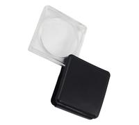 Toyvian Presse-papiers Loupe de Bureau Carrée Acrylique Noire Loupe de Lecture Utile pour Garçon Fille et Seniors Compacte pour Exploration et Lecture