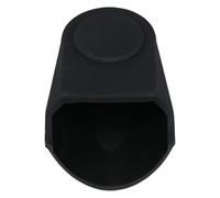 Toyvian Protection Embouchure Saxophone en Silicone Noir, Léger et Portable, Étui de Protection Adapté pour Saxophone Alto, Accessoire Indispensable