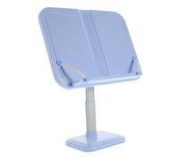 Toyvian Pupitre 31x23 Cm avec Hauteur Réglable de Lecture en Abs Pliable Support Moderne Favorisant une Posture Saine pour Garçon et Filles en Lisant au Lit Bureau