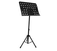 Toyvian Pupitre Pliable Portable Réglable Hauteur avec Design Noir Musical pour Musiciens de Piano Guitare et Orchestre Support Stable et pour Concerts et