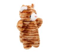 Toyvian Puppy Cat Plush Hand Puppet Interactive Storytelling Toy for Parent Child Engagement Sensory Play