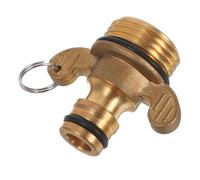 Toyvian Raccord De Tuyau Arrosage Embout De Robinet Fileté De Po Adaptateur à Rapide Raccord De Tuyau pour Jardin Et Maison