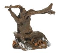 Toyvian Racine Décorative pour Aquarium en Résine Brun Réaliste Décors de Racines d'arbre pour Aquarium Bois Flotté Simulé Ornement sous-Marin Adapté Élevage Poisson Accessoire Décoratif
