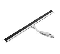 Toyvian Raclette pour Vitre Crochet Adhésif INOX Outil Portable pour Nettoyage Fenêtres Miroirs et Carrosseries de Voiture Poignée Ergonomique Antidérapante sans Perçage pour Salle de