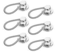 Toyvian Rallonges de Boutons Élastiques pour Pantalons 10 MM Lot de 6 Extenseurs de Ceinture en Alliage Ressort Compatibles Jeans et Chemises Extension de Taille Pratique pour Femmes