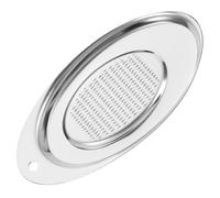 Toyvian Râpe à Gingembre et Ail Inoxydable Portable Résistante à Usure Réutilisable pour Cuisine et Fruits Outil Compact et Léger