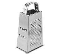 Toyvian Râpe à Légumes Manuelle Inox Faces Multifonction avec Lame Tranchante Antidérapante pour Légumes Fromage Ail et Pommes de Terre Outil de Cuisine Pratique et Polyvalent