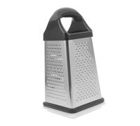 Toyvian Râpe Acier Inoxydable Faces Multifonction pour Légumes Fromage Carottes avec Boîte de Rangement Outil de Cuisine Pratique et Facile à Nettoyer