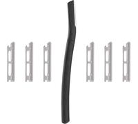 Toyvian Rasoir à Sourcils Portable Noir avec 6 Lames en Acier Inoxydable Kit Multifonction pour Visage et Corps Compact et Léger pour Femmes Étui Inclus Précision et Sécurité pour