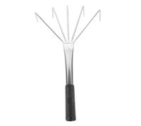 Toyvian Râteau à Sable Plat pour Carrelage Outil De Nivellement Acier Inoxydable Râteau à Sable pour Travaux De Finition