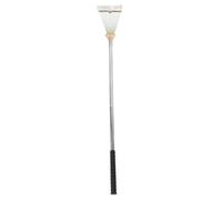 Toyvian Râteau Robuste pour Tête Acier Inoxydable Détachable et Structure Acier à Dents pour Entretien des Ramassage des Débris et Nettoyage des Extérieurs