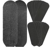 Toyvian Recharges Papier de Verre pour Lime à Pieds 20 Pièces 13,3 X 4,3 Cm Élimination Callosités Hommes Femmes Soins Pédicure Professionnelles