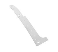 Toyvian Règle de Mesure pour Chevalet de Guitare Acoustique Métal Argenté Jauge de Hauteur Précise pour Luthiers et Amateurs Outil Portable pour Fabrication Instruments