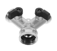 Toyvian Répartiteur De Tuyau Double Type y Adaptateur De Tuyau Réglable Raccord Eau sans Outil pour Système Arrosage