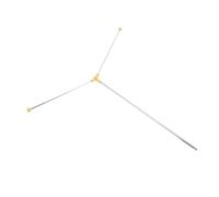 Toyvian Replacement Metal Flagpole for Desk Durable Sturdy Tabletop Flag Pole Accessory for Office and Home Compact Sleek Design Compatible with Reusable Flags