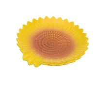 Toyvian Repose-cuillère en Céramique Motif Tournesol, Porte-cuillère Décoratif Stable Base Anti-rayures, Petit Porte-spatule Cuisine, Café et Restaurant, Accessoire Pratique pour Plan