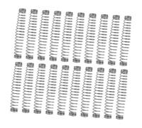 Toyvian Ressorts pour Ciseaux à Tailler en Acier Inoxydable - Kit 36 Pièces - Pièces de Rechange pour Sécateurs de Jardin - Accessoires Robustes pour Taille Branches et Jardinage Extérieur