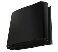 Toyvian Revêtement D'étang Imperméable en Hdpe 3m x 3m pour Bassin à Poissons Extérieur Doublure Anti-Infiltration Résistante à l'eau pour Élevage Aquacole Et Jardin