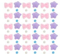 Toyvian Rideau de Porte Garçon et Filles DIY en Peluche Violet 9 Chaînes 45 Pièces, Décoration Chambre Fille, Rideau Séparation Pièce sans Perçage, Décorations de Fête et Accessoires