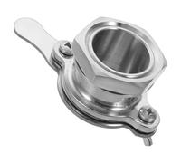 Toyvian Robinet de Porte Acier Inoxydable pour Seau à Miel Vanne Extracteur Compatible Outil Apiculture pour Récolte et Embouteillage Facile