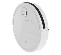 Toyvian Robot Aspirateur Balayeuse Automatique USB Rechargeable Aspiration Puissante Capacité Importante Poussière Nettoyage Intelligent Sols Plats et Tapis pour Maison Blanc