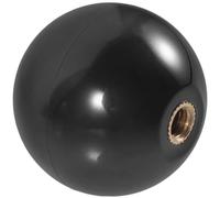 Toyvian Rocker De La Tête De Balle Poignée Balle Boule De Manette Poignée Console De Jeux Tête De Contrôleur De Jeu Remplacement De La Boule Du Joystick Bouton Du Joystick Plastique Noir