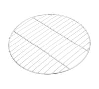 Toyvian Ronde Acier Inoxydable pour Barbecue Extérieur Filet Grillade Résistant et Réutilisable Adapté Gaz Électrique Cuisson Viande et Légumes