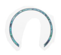 Toyvian Rosace Autocollante 3d pour Guitare Classique et Ukulélé, Bordure Décorative Auto-adhésive Bleu Ciel 10,4 Cm, Accessoires Guitare Folk pour Personnalisation et Protection du Trou