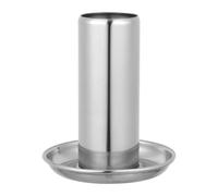 Toyvian Rôtissoire à Poulet en Acier Inoxydable Pratique et Solide, Support Cuisson Poulet Vertical pour Barbecue à Domicile, Accessoire la Cuisine Résistant et Fonctionnel