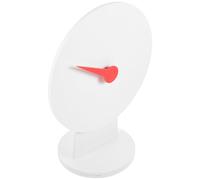 Toyvian Roue Fortune Rotative 30 Cm, Plateau Tournant de Jeu de Société Léger et Portable, Accessoire de Tombola pour Animation Fêtes et Événements, Roue de Jeu de Société