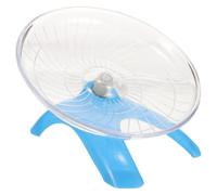 Toyvian Roue Silencieuse en Plastique pour Petits Animaux comme Hérisson et Souris, Jeu Interactif Faible Bruit pour Exercice et Amusement