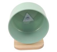 Toyvian Roue Silencieuse pour Hamster et Petits Rongeurs de Course avec Support Adapté à Hamster Souris et Chinchilla Roue de Sport Transparente et Silencieuse pour Cage Verte
