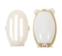 Toyvian Rouleau Anti-Peluches Lavable et Réutilisable Blanc Nettoyeur de Poils D’Animaux Compact et Portable Brosse Adhésive pour Vêtements Tapis et Voiture pour Toilettage et Voyages