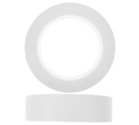 Toyvian Ruban de Signalisation Blanc en PVC, 2 Rouleaux, Adhésif Polyvalent pour Marquage au Sol, Terrain Extérieur et Distanciation Sociale