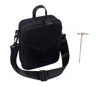 Toyvian Sac de Rangement Kalimba Noir avec Bandoulière Réglable Étui Portable Aux Chocs pour Piano à Pouce et Mbira pour Voyages et Performances Extérieur