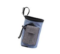 Toyvian Sacoche Friandise Chiot Bleu Résistante pour Dressage Chien de Ceinture Portable Capacité pour Nourriture et Accessoires Plein Air